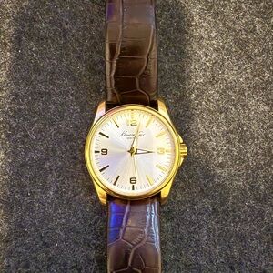 Kenneth Cole Gold and Brown Men's Watch